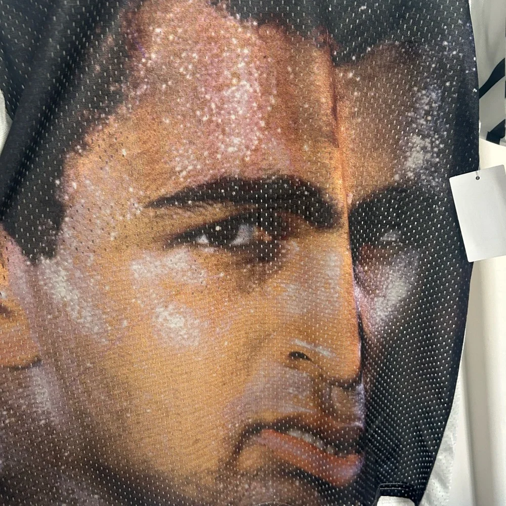Nordstrom Brand Muhammad Ali Jersey Shirt Top Size Medium NWT Streetwear